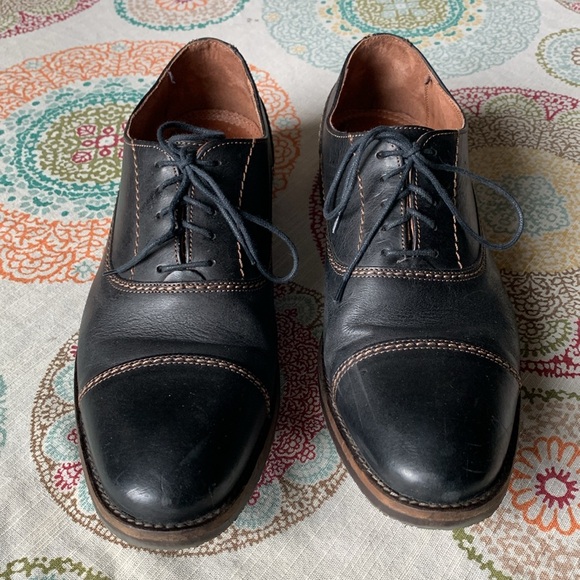 Johnston & Murphy Men’s Dark Brown Wingtip Oxfords 11 EUC 59-11825 - Picture 3 of 12